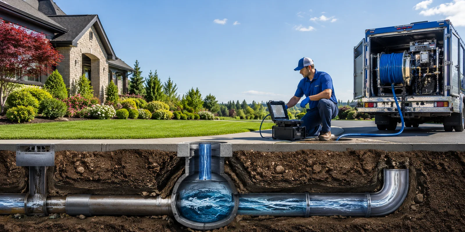 Drainage restoration information for Almond, WI